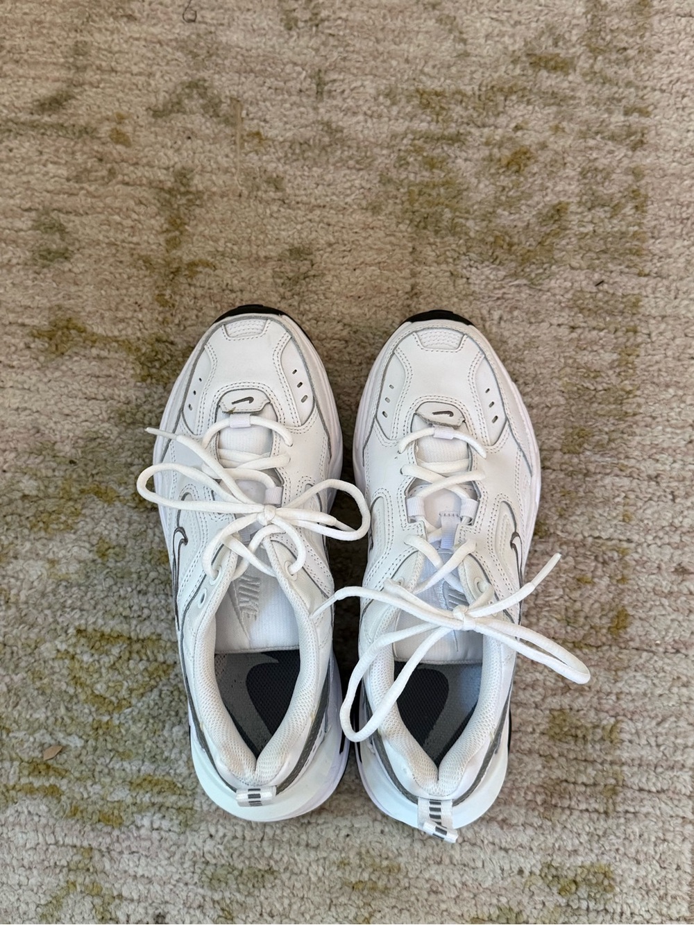 Nike M2K Tekno white trainers